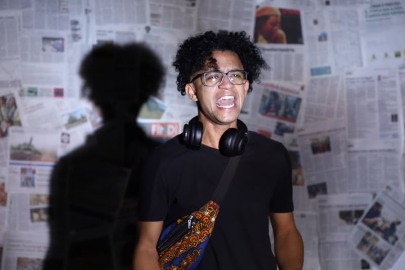 Artista escolheu o dia 20 de setembro para ressignificar a data tradicionalista
