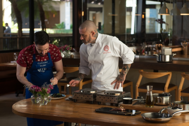 Capitães das equipes ganham aula particular diretamente dos restaurantes dos chefs
