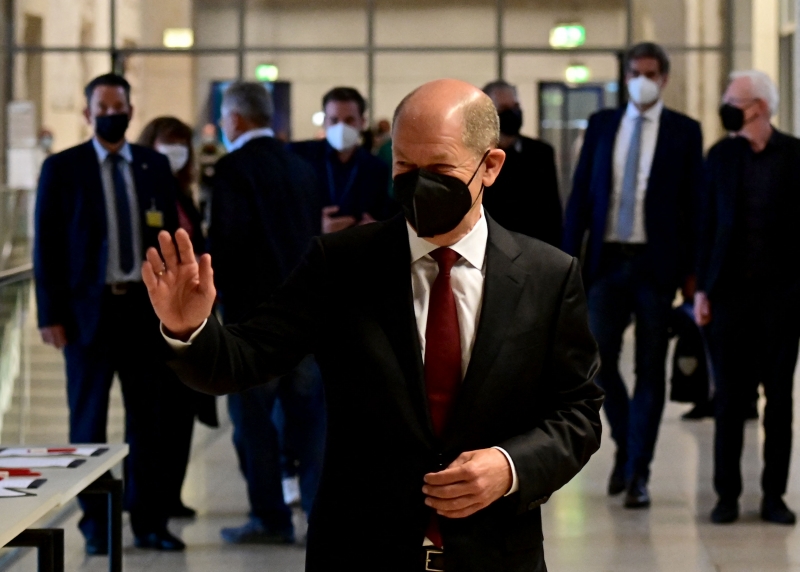 Se os três partidos aceitarem os termos, Scholz deve ser eleito premiê alemão no começo de dezembro