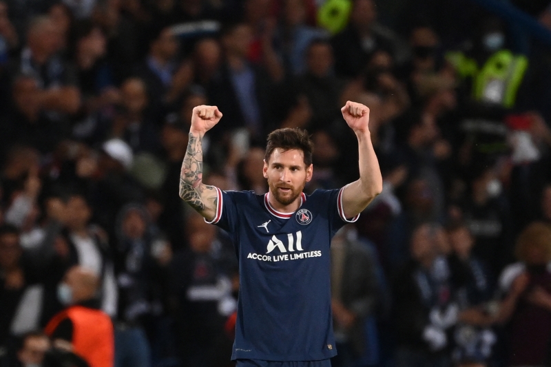 Lionel Messi anotou seu 121º gol na Champions League