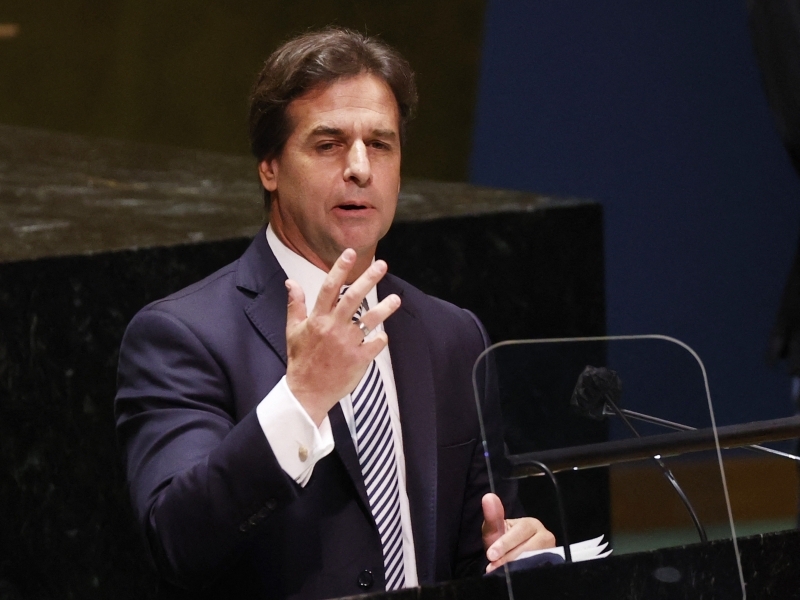 Presidente uruguaio Luis Lacalle Pou aplaudiu o avanço