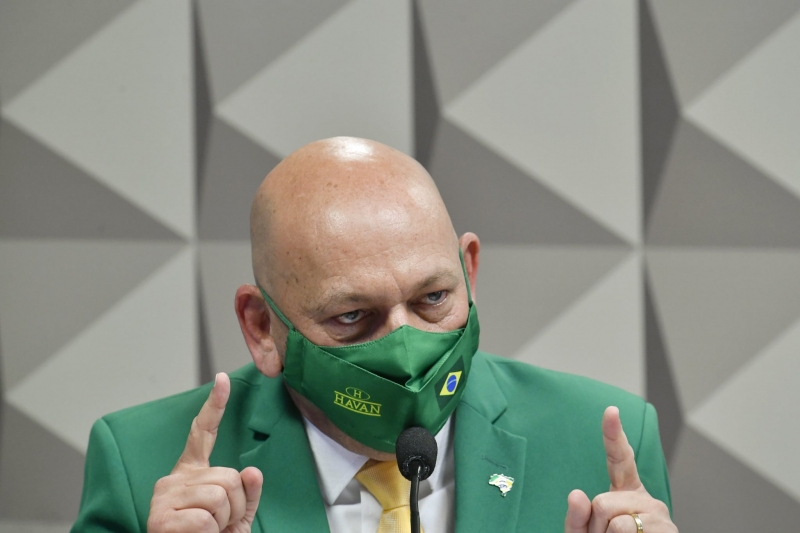 "A CPI não tem nenhuma prova contra mim", disse o empresário, afastando ser negacionista e afirmando acreditar nos riscos da doença e na vacina