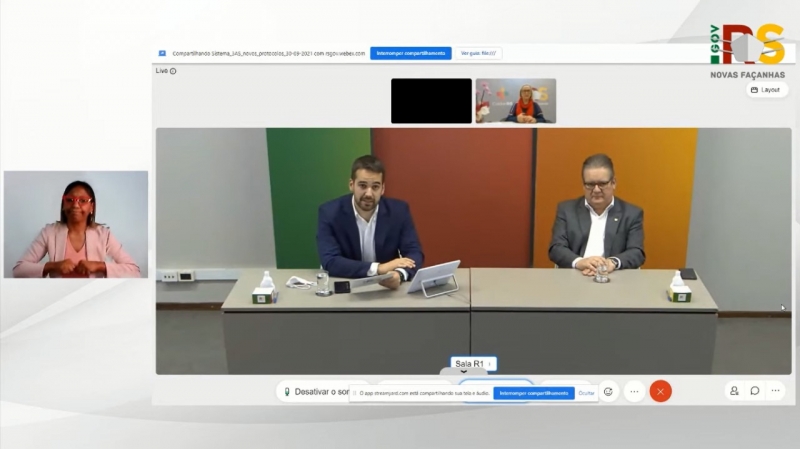 Governador, vice e secretária reforçaram manutenção de cuidados e calendário vacinal completo