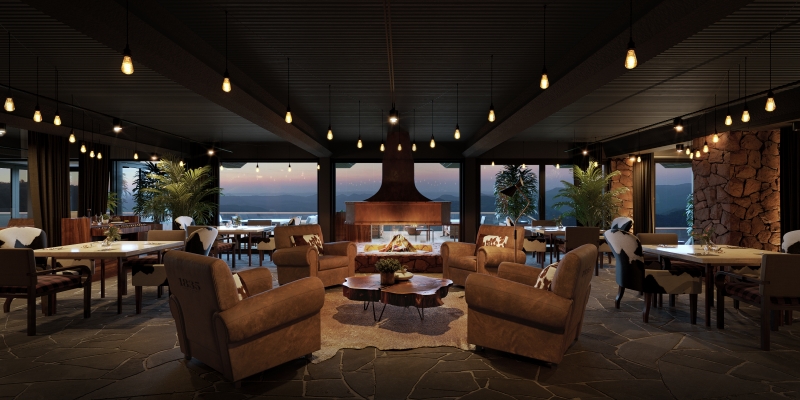 Local terá seis ambientes distintos em uma área de 1.623 m² 