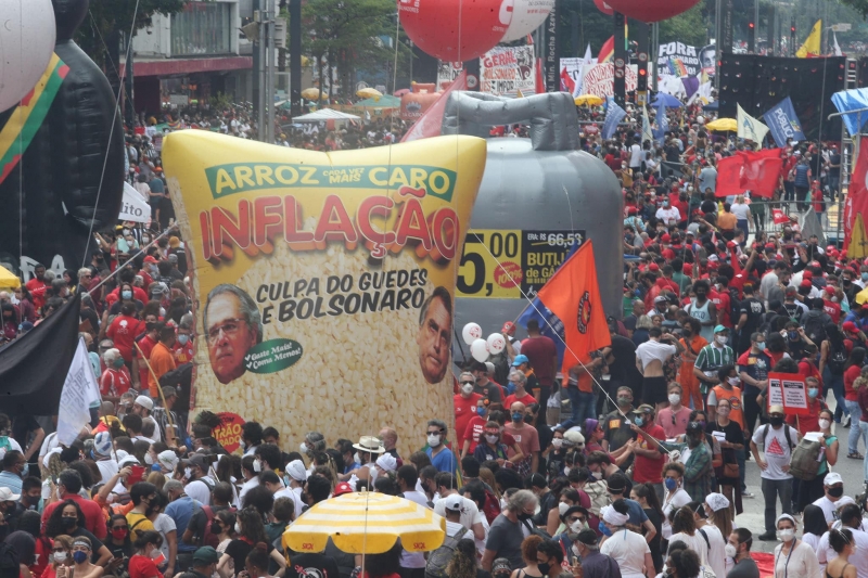 Campanha Fora Bolsonaro contabilizou 314 atos em 304 cidades, como São Paulo, e em 18 países
