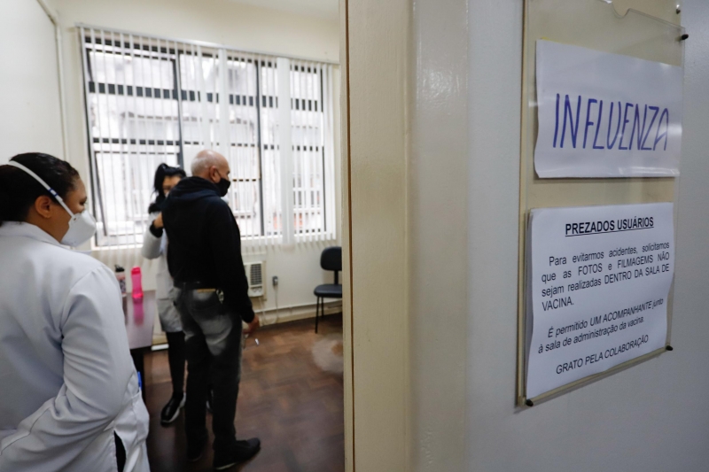 Casos podem ser evitados com vacina contra a gripe e mesmas ações aplicadas contra a Covid-19