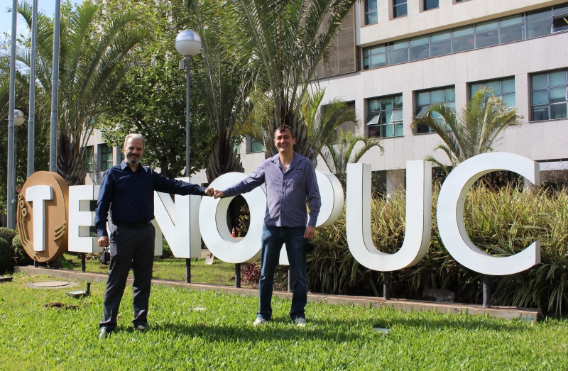 Audy e Júlio Leão celebram a vinda da multinacional de circuitos integrados para Porto Alegre