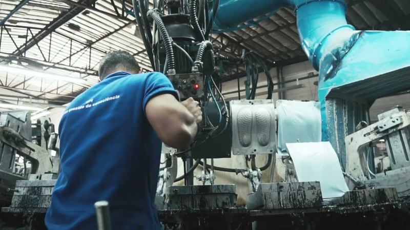 A indústria calçadista gaúcha faz investimento constante em inovação