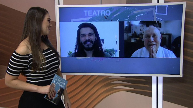 Brunna Colossi comanda a conversa com a dupla que lançou um livro conjunto
