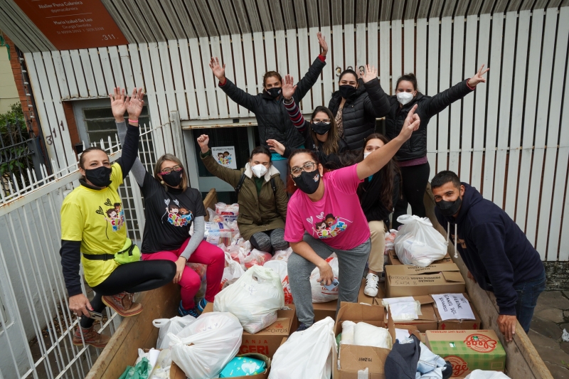 Cerca de 150 voluntários estarão em seis pontos da Capital para receber os donativos
