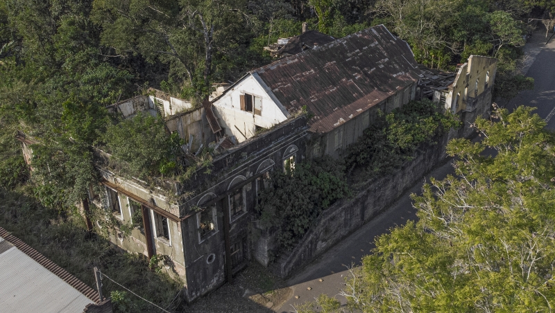 Casarão da família de Amália Noll, em frente ao Rio Caí, prédio tombado pela prefeitura de Feliz (RS)