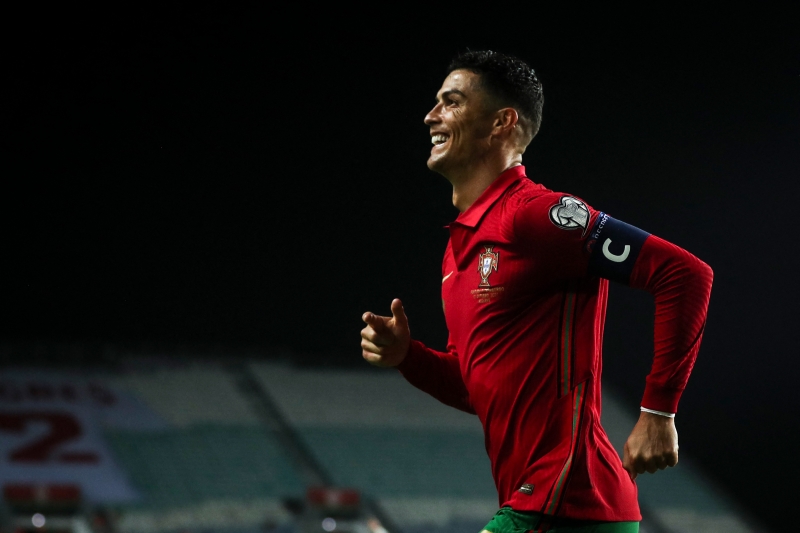 Cristiano Ronaldo também é o maior artilheiro por seleções da história, com 115 gols com a camisa de Portugal