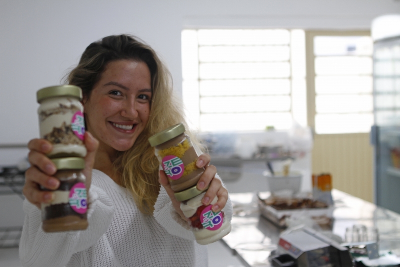 Maria Eduarda Lemos chamou atenção de escritório de São Paulo que lhe auxiliará na distribuição dos produtos Foto: ANDRESSA PUFAL/JC