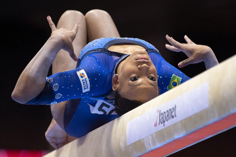 No sábado (23), a campeã olímpica vai buscar a sua primeira medalha em um Mundial