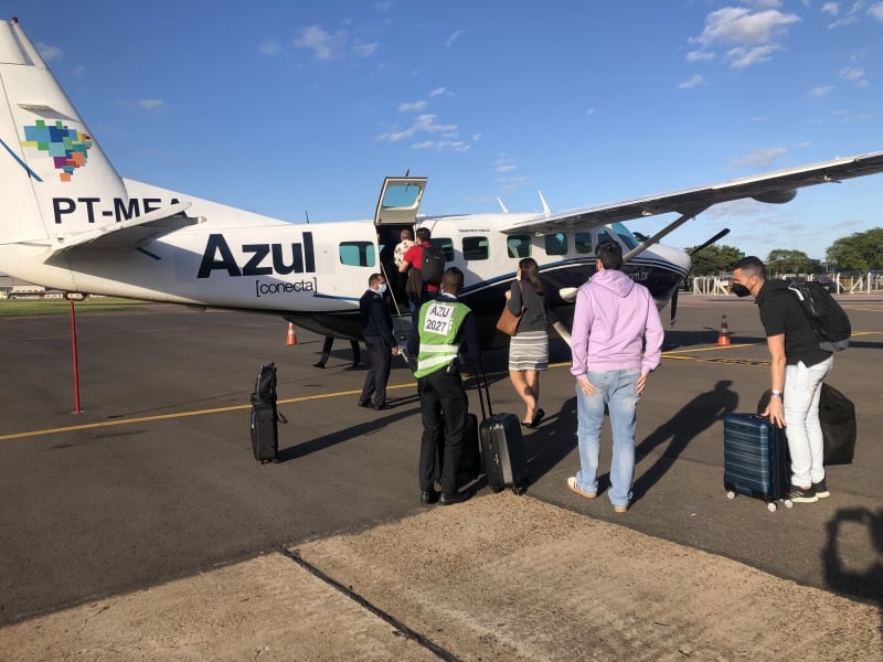 Embarque no antigo terminal no Aeroporto Salgado Filho dá a largada à série sobre aviação