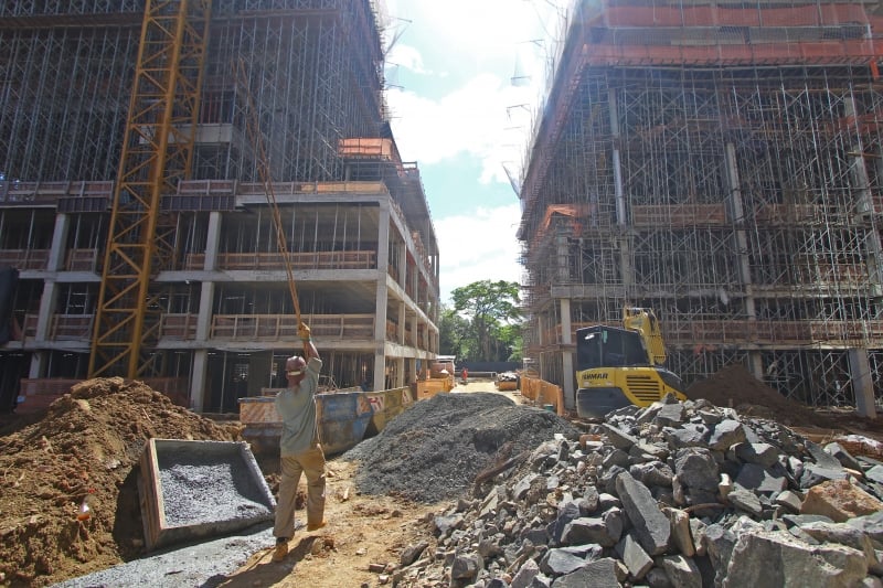 A indústria da construção deve crescer 3,7% acima do PIB