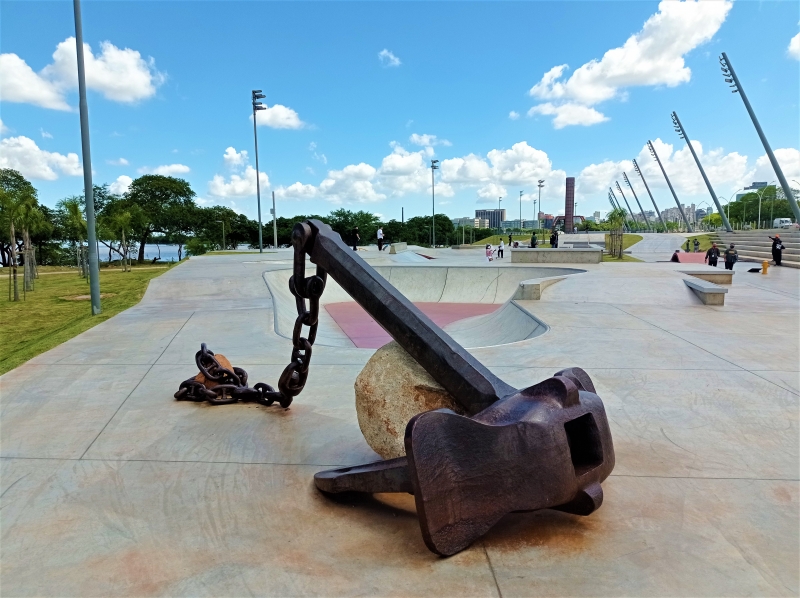 Espaço tem foco na prática de esportes e deve diminuir lotação da área do trecho 1