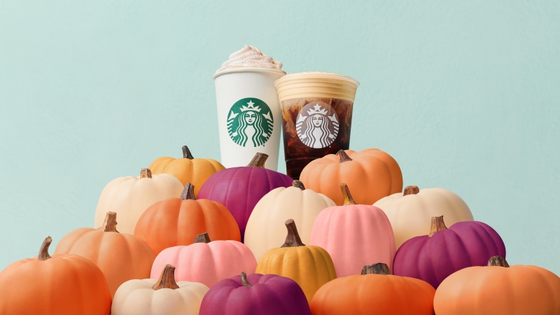Bebidas especiais de Halloween da Starbucks Brasil Foto: STARBUCKS BRASIL/REPRODUÇÃO/JC