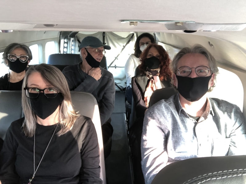 Voo quase lotado no trajeto de Porto Alegre a Erechim que levou 1 hora e 15 minutos