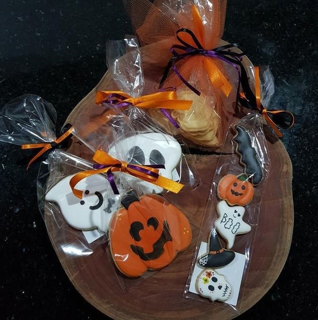 Biscoitos temáticos para o Halloween da Amor de Biscoito  Foto: AMOR DE BISCOITO/REPRODUÇÃO/JC