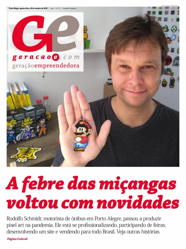 Capa do GeraçãoE de 28 de outubro de 2021 Foto: /REPRODUÇÃO/JC
