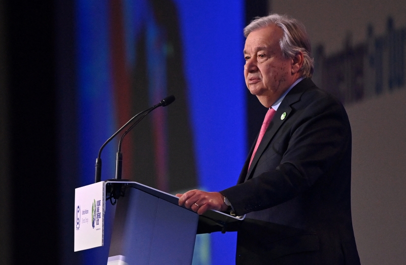 António Guterres cita risco à proteção da Amazônia em seu discurso