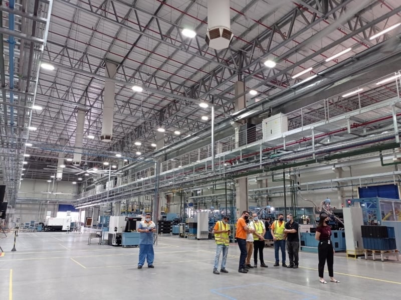 O espa�o de mais de 14.000 m� ir� proporcionar o aumento na produ��o de m�quinas