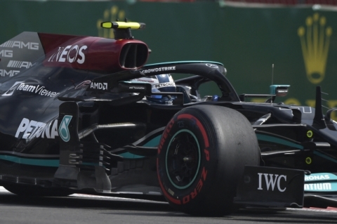 Mercedes domina, e Bottas lidera 1º treino livre do GP do México de F-1