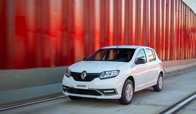 Com motor 1.0 de três cilindros, carro está disponível nas cores branco, prata, preto, vermelho e cinza