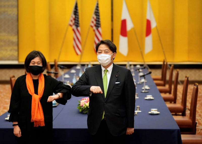 Katherine Tai e Hayashi Yoshimasa debateram o reforço das relações entre EUA e Japão