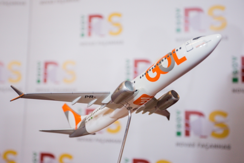 Aeronave 737-700, com 138 assentos, vai fazer a ligação de Pelotas a Guarulhos