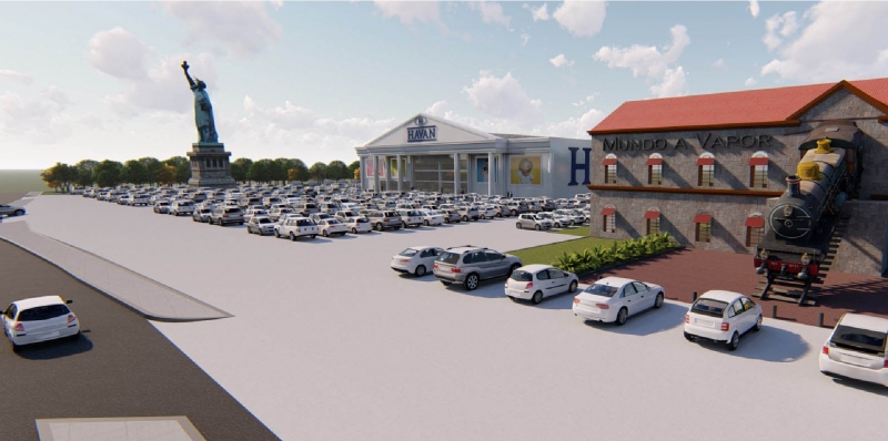 Com 10 mil metros quadrados, local terá, também, salas de cinema