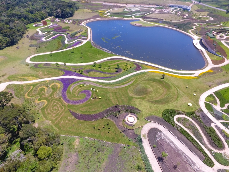 Com abertura programada para sexta-feira, Mátria terá um acervo com 7 milhões de plantas em 30 jardins