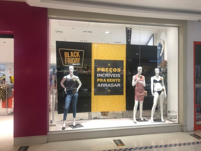Empreendimento quer atrair consumidores para promoções da Black Friday, vale-troca e sorteio
