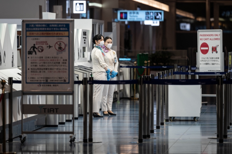 Infecção no Japão foi confirmada um dia após o país banir a entrada de viajantes do exterior em seus aeroportos