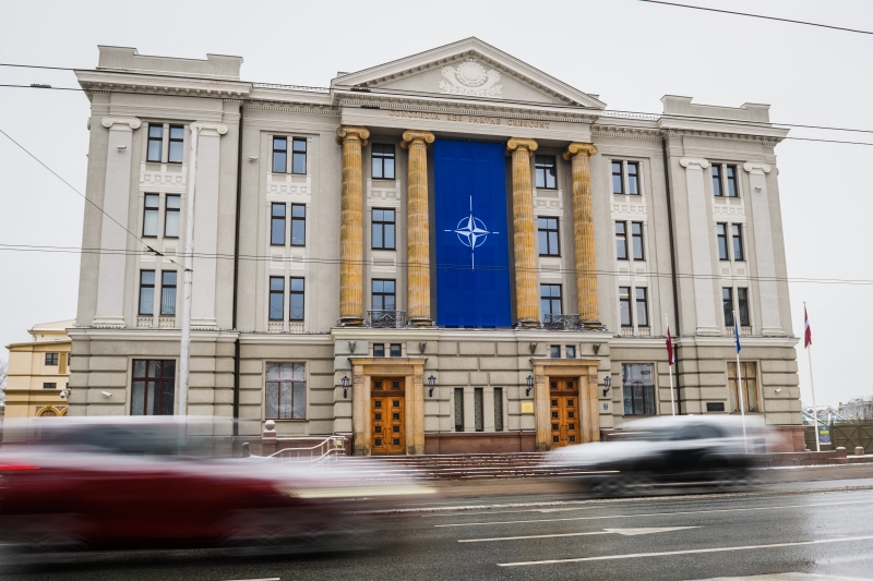 Ministros das Relações Exteriore de países da Otan estão reunidos em Riga, capital da Letônia