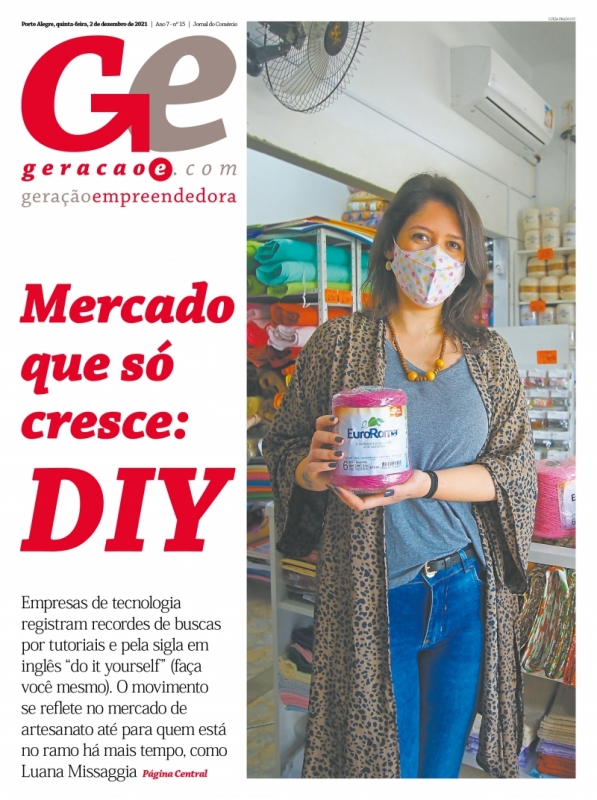 Capa do GeraçãoE desta quinta-feira, 2 de dezembro de 2021 Foto: /REPRODUÇÃO/JC