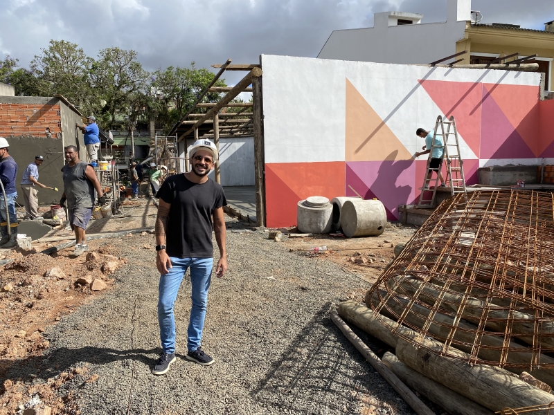 Hassann está por trás do Quintal Dona Irena, que abrirá em março Foto: Arquivo Pessoal/Divulgação/JC