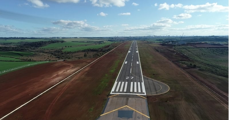 Aeroporto de Passo Fundo ganhou novo terminal e voltou a ter voos para fora do Estado