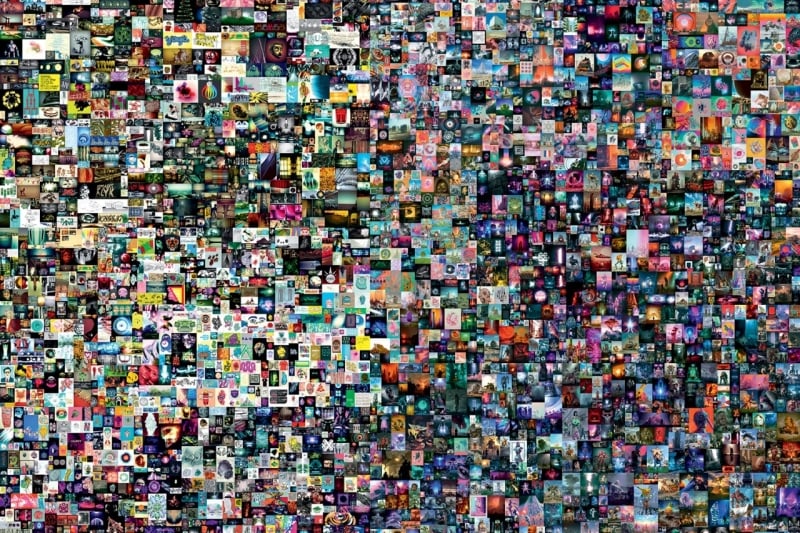 Obra digital de Mike Winkelmann, com 5 mil fotos, ganhou valorização como token não fungível