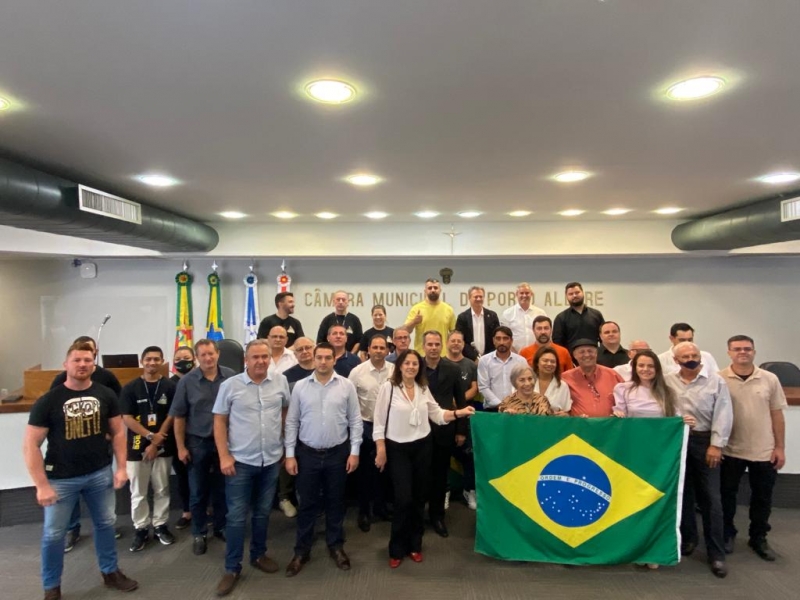 O encontro aconteceu na Câmara de Vereadores de Porto Alegre