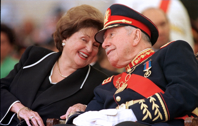 Lucía era considerada uma assessora informal do marido, com influência no regime 