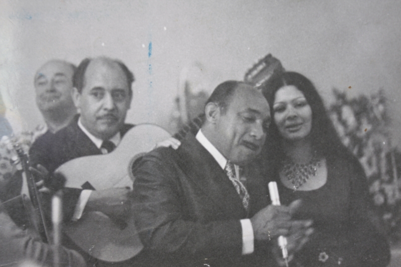 Junto com Lupicinio Rodrigues na imagem, Adelaide Dias fez história com o Chão de Estrelas e o Adelaide's