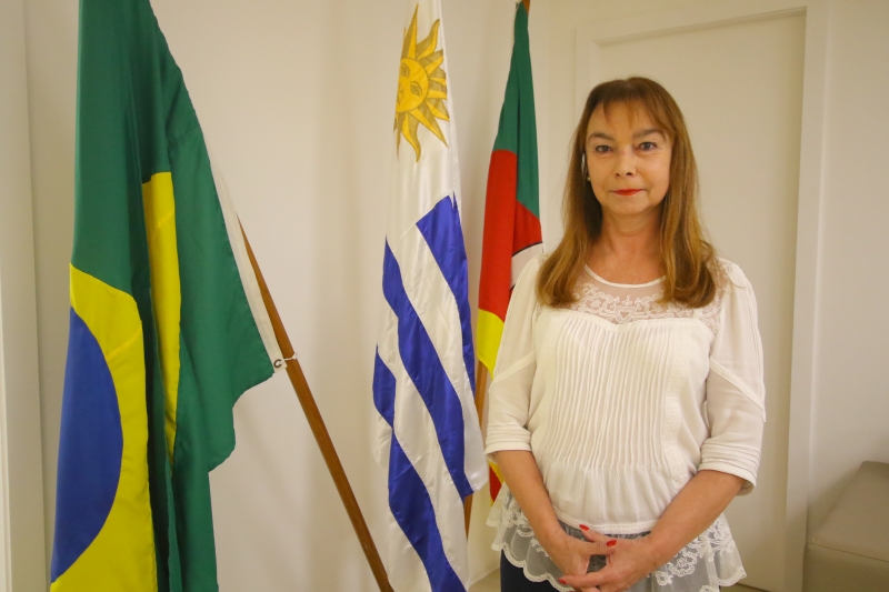 Liliana Buonomo é cônsul-geral 
do Uruguai em Porto Alegre