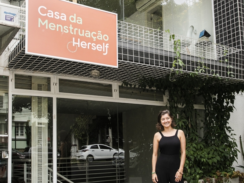 Raíssa Kist, empreendedora à frente da Herself Foto: HERSELF/DIVULGAÇÃO/JC