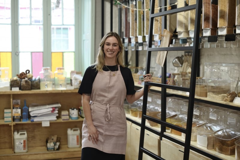 Priscila Leal Marques est&aacute; &agrave; frente do neg&oacute;cio criado em 2021  Foto: MERCADO PELADO/DIVULGA&Ccedil;&Atilde;O/JC