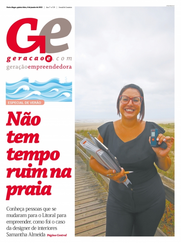  Capa do GeraçãoE de 06 de janeiro de 2022 Foto: /REPRODUÇÃO/JC
