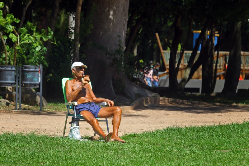 Em Porto Alegre, as temperaturas devem passar de 35ºC a partir desta terça-feira (11)