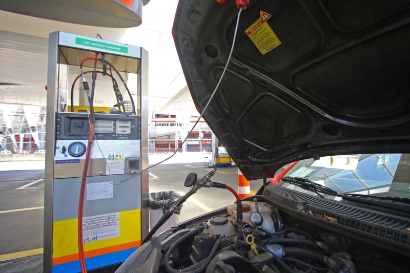 O valor nas bombas é valor 11%,2 maior do que o anterior