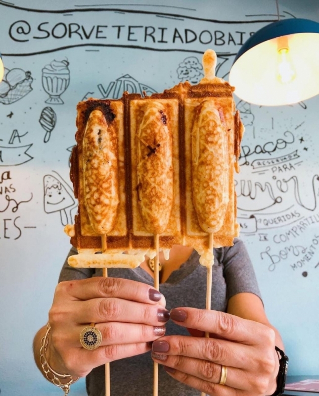 A Sorveteria do Bairro fica na rua Xavier de Carvalho, n&deg; 172, no bairro Sarandi Foto: SORVETERIA DO BAIRRO/REPRODU&Ccedil;&Atilde;O/JC